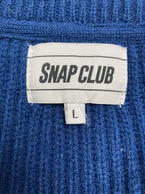 SNAP CLUB/スナップクラブ/カーディガン/ボレロ/トップス/ブルー/L