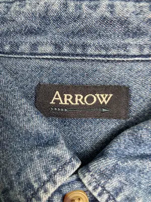 ARROW/アロー/シャツ/ブラウス/トップス/ブルー/XL