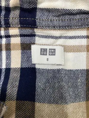 UNIQLO/ユニクロ/シャツ/ブラウス/トップス/ブラウン/S