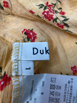 Dukkah/ドゥッカ/シャツ/ブラウス/トップス/イエロー/L