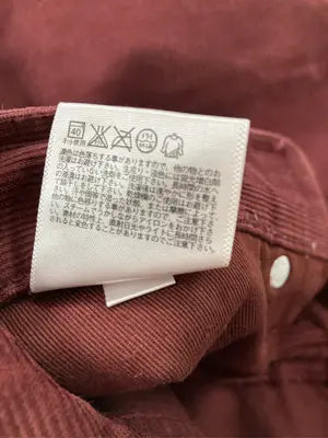 UNIQLO/ユニクロ/その他パンツ/パンツ/レッド/28(70cm)