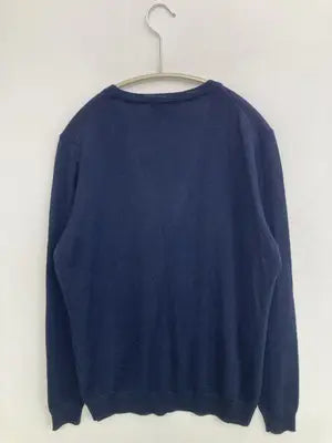 Merino wool/カーディガン/ボレロ/トップス/ネイビー/L