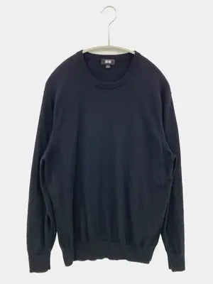 UNIQLO/ユニクロ/ニット/セーター/トップス/ブラック/L