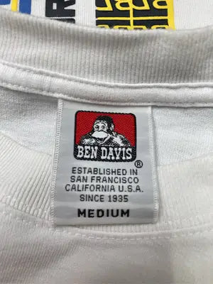 BEN DAVIS/ベンデイビス/Tシャツ/カットソー/トップス/ホワイト/MEDIUM