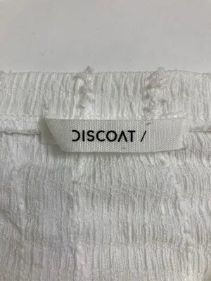 Discoat/ディスコート/Tシャツ/カットソー/トップス/ホワイト/M