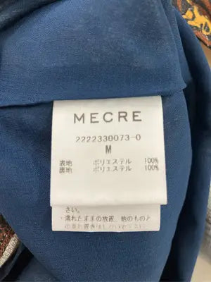 MECRE/メクル/ワンピース/ワンピース/ドレス/ネイビー/M