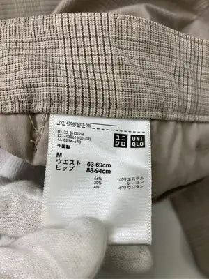 UNIQLO/ユニクロ/スラックス/パンツ/ベージュ/M