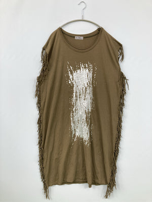 ワンピース/ワンピース/ドレス/ベージュ