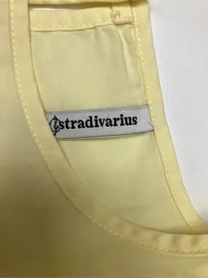 stradivarius/ストラディバリウス/シャツ/ブラウス/トップス/イエロー/m