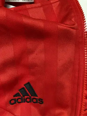 adidas/アディダス/ジャージ/トラックジャケット/トップス/レッド/160  チェスト76～84