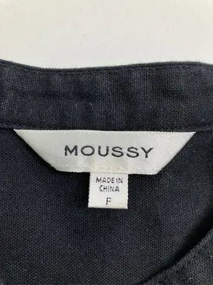 MOUSSY/マウジー/シャツ/ブラウス/トップス/ブラック/F