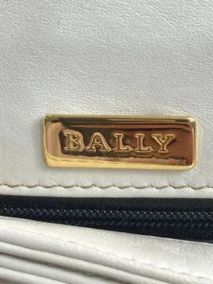 BALLY/ハンドバッグ/バッグ/ホワイト