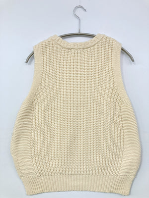 E hyphen world gallery/イーハイフンワールドギャラリー/ベスト/トップス/アイボリー/F