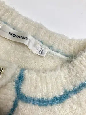 MOUSSY/マウジー/カーディガン/ボレロ/トップス/ホワイト/F