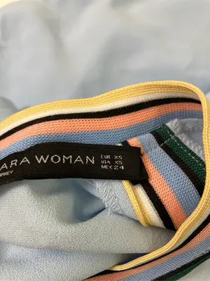 ZARA WOMAN/ザラウーマン/ワンピース/ワンピース/ドレス/スカイブルー/XS
