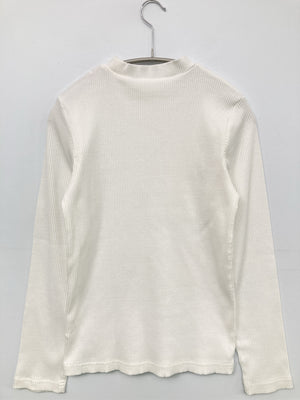 しまむら/シマムラ/Tシャツ/カットソー/トップス/ホワイト/L