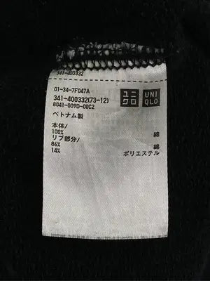 UNIQLO/ユニクロ/スウェット/トップス/ブラック/S
