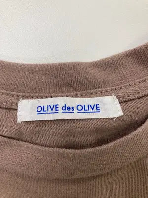 OLIVE des OLIVE/オリーブデオリーブ/Tシャツ/カットソー/トップス/ブラウン/M