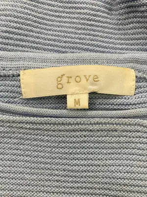 grove/グローブ/ニット/セーター/トップス/スカイブルー/M