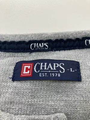 CHAPS/チャップス/Tシャツ/カットソー/トップス/グレー/L