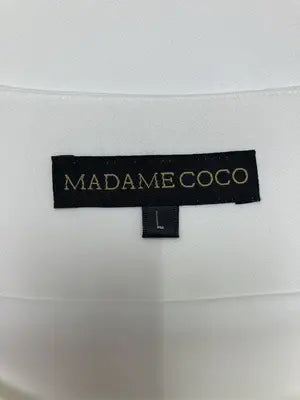 MADAMECOCO/Tシャツ/カットソー/トップス/ホワイト/L