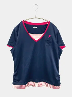 prince/プリンス/Tシャツ/カットソー/トップス/ネイビー/LL