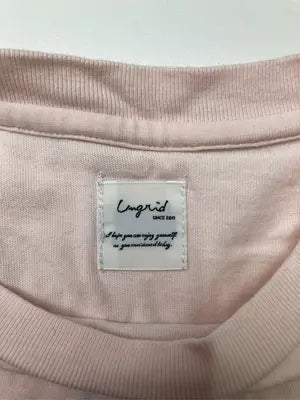 Ungrid/アングリッド/Tシャツ/カットソー/トップス/ピンク/F