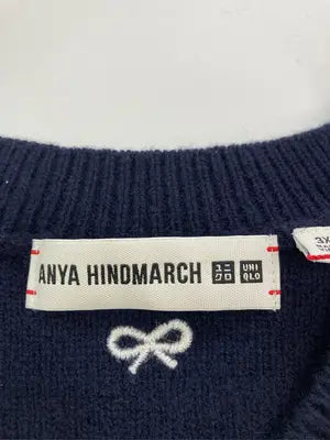 ANYA HINDMARCH/ニット/セーター/トップス/ネイビー/3XL