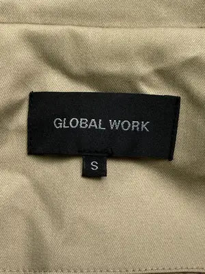 GLOBAL WORK/グローバルワーク/ステンカラーコート/ジャケット/アウター/ベージュ/S