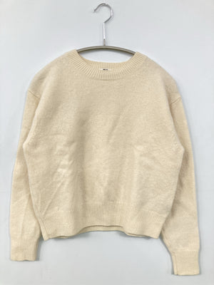 UNIQLO/ユニクロ/ニット/セーター/トップス/アイボリー/M