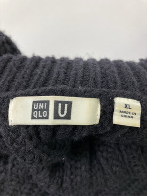 UNIQLO U/ユニクロユー/ニット/セーター/トップス/ブラック/XL