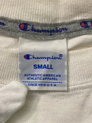 Champion/チャンピオン/Tシャツ/カットソー/トップス/アイボリー/S