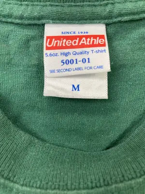 United Athle/ユナイテッドアスレ/Tシャツ/カットソー/トップス/グリーン/M