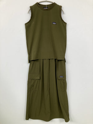 THOUSAND MILE/サウザンドマイル/ノースリーブ/トップス/カーキ/F