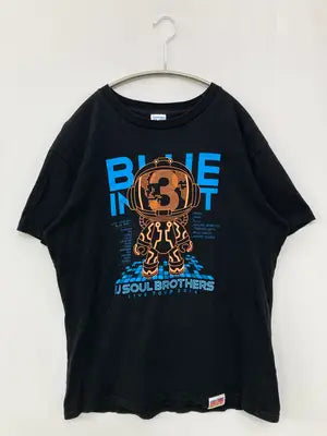 BLUE IMPACT/Tシャツ/カットソー/トップス/ブラック/L