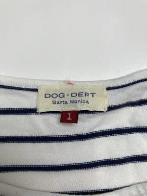 DOG・DEPT/Tシャツ/カットソー/トップス/ホワイト/1