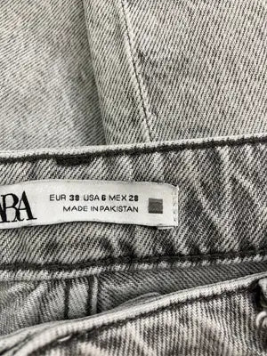 ZARA/ザラ/デニムパンツ/パンツ/グレー/USA6