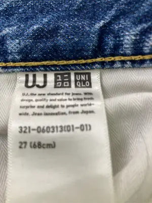UNIQLO/ユニクロ/デニムパンツ/パンツ/ブルー/27