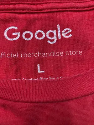 Google/Tシャツ/カットソー/トップス/レッド/L