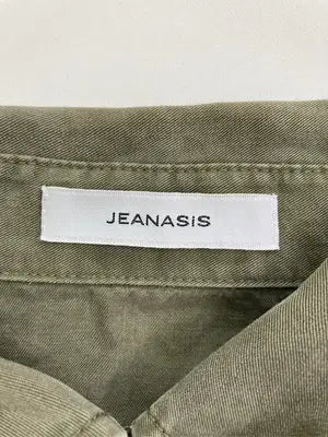 JEANASIS/ジーナシス/シャツ/ブラウス/トップス/カーキ/F