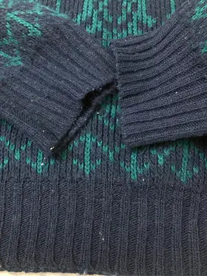 ニット/セーター/トップス/グリーン