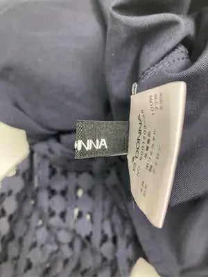 Donna/シャツ/ブラウス/トップス/ネイビー/38