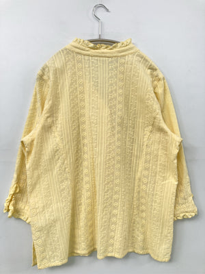 d&co./シャツ/ブラウス/トップス/イエロー/L