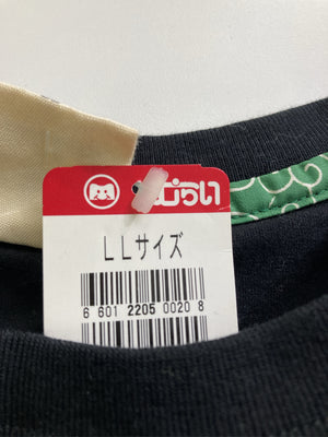 和んこ堂/Tシャツ/カットソー/トップス/ブラック/LL