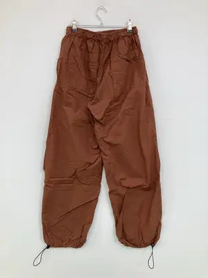 ZARA/ザラ/ナイロンパンツ/パンツ/ブラウン/EUR 36