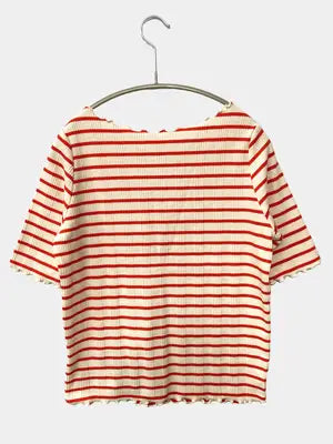 Omekashi/オメカシ/Tシャツ/カットソー/トップス/アイボリー/F