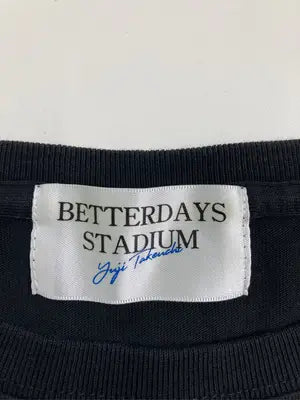 BETTERDAYS STADIUM/Tシャツ/カットソー/トップス/ブラック