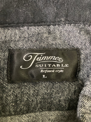 シャツ/ブラウス/トップス/グレー/L