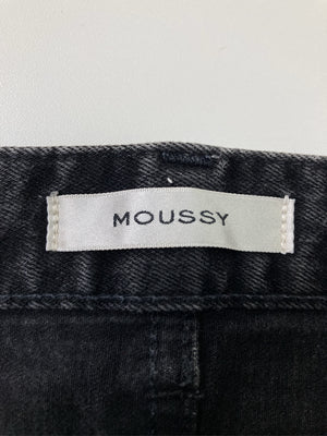 MOUSSY/マウジー/デニムパンツ/パンツ/ブラック/26