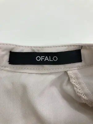OFALO/シャツ/ブラウス/トップス/ベージュ/M